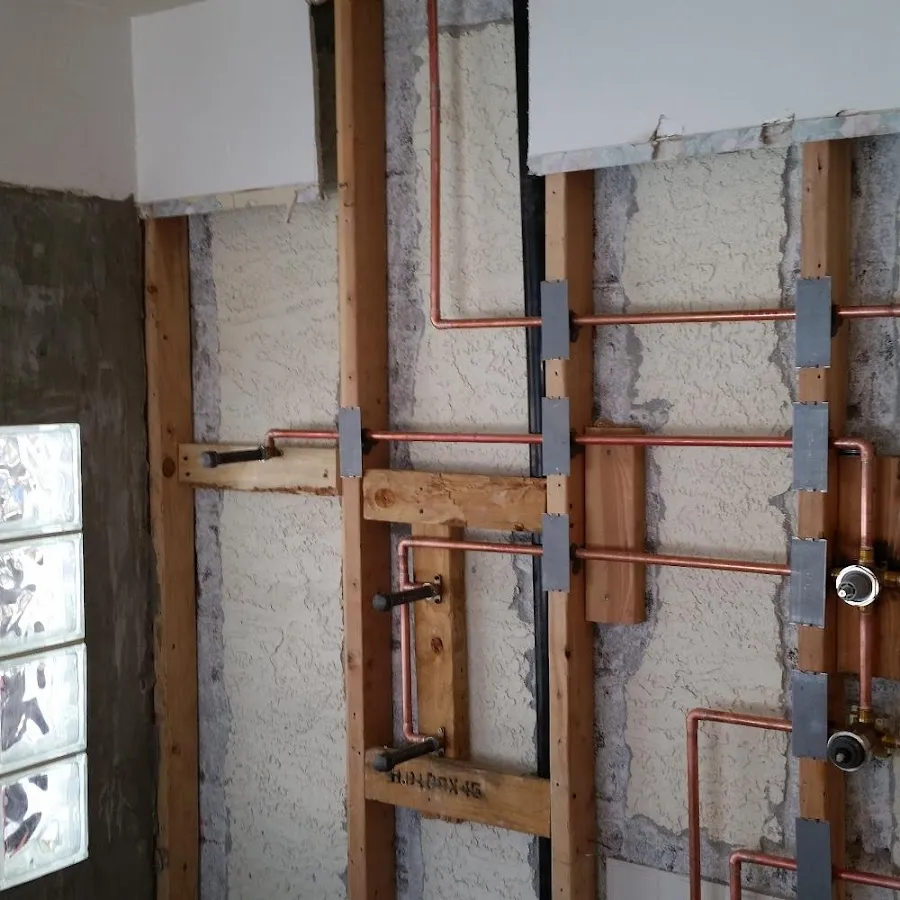 Copper pipe installation for Repiping in Conneaut